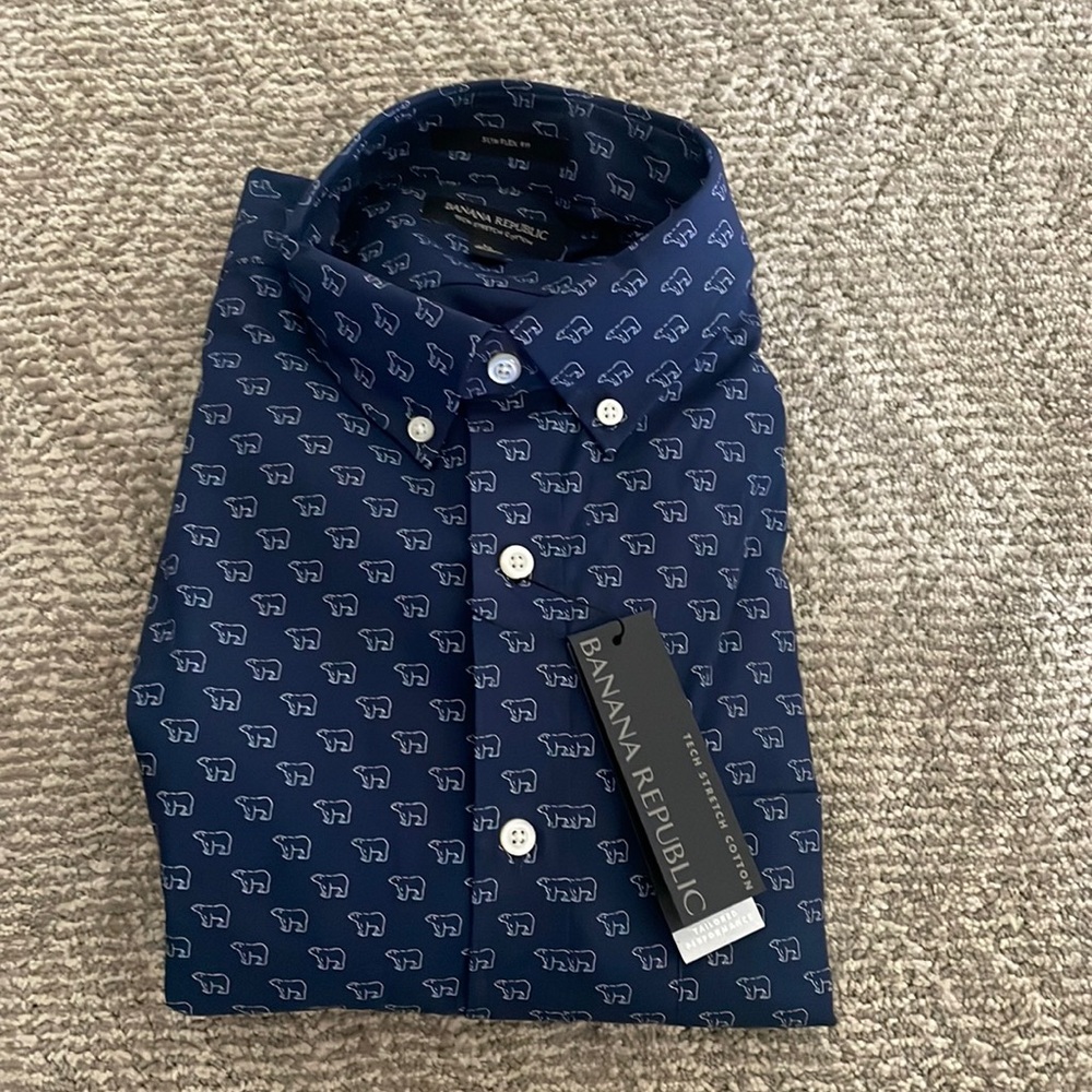 Bananna Republic Long Sleeve Dress Shirt